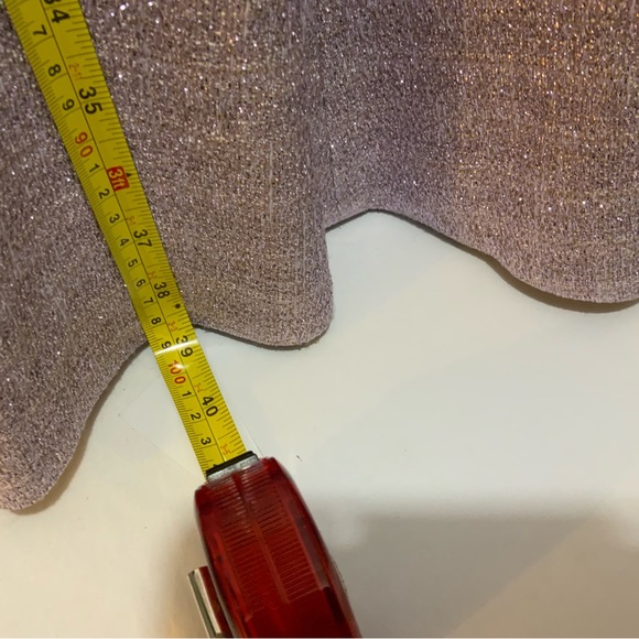 $1595 New LELA ROSE  Shimmery LILAC  Metallic Tweed GODET Flared Dress  4 NWT - Picture 10 of 13